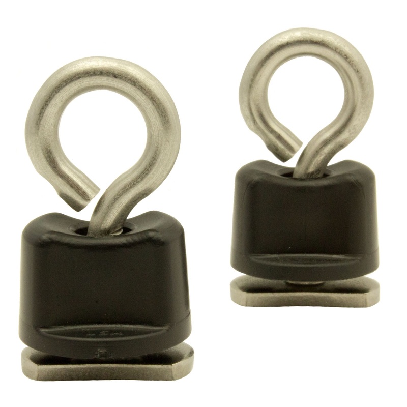 YakAttack Tie-Down Eyelet, Track Mounted, 2 Pack
