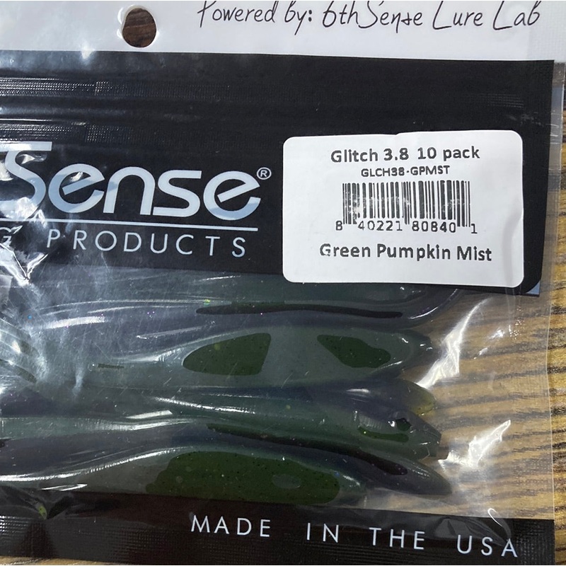 6th Sense Glitch 3.8″ Green Pumpkin Mist