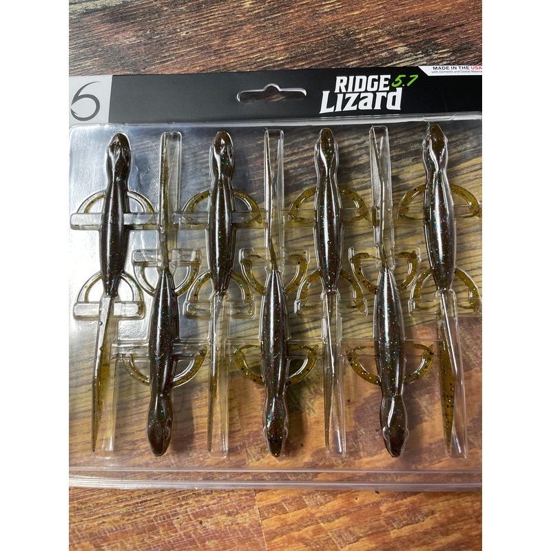 6th Sense Ridge Lizard 5.7″ Green Pumpkin Juice