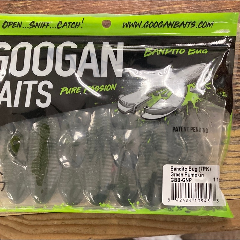 Googan Bandito Bug – Green Pumpkin