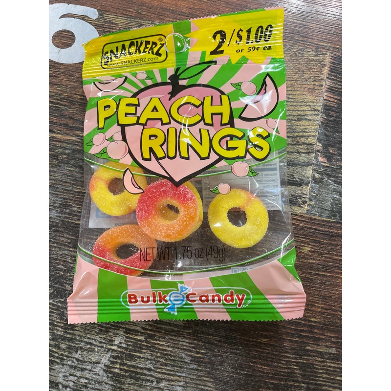 Snackerz Peach Rings