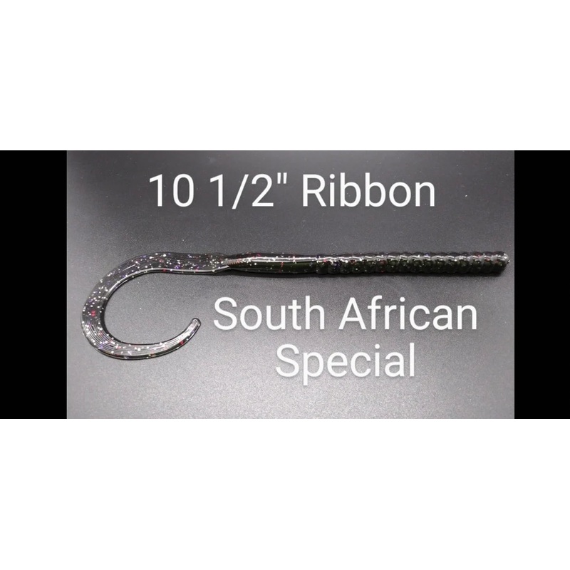 Tater Baits Ribbon Tail Worm – 10.5″