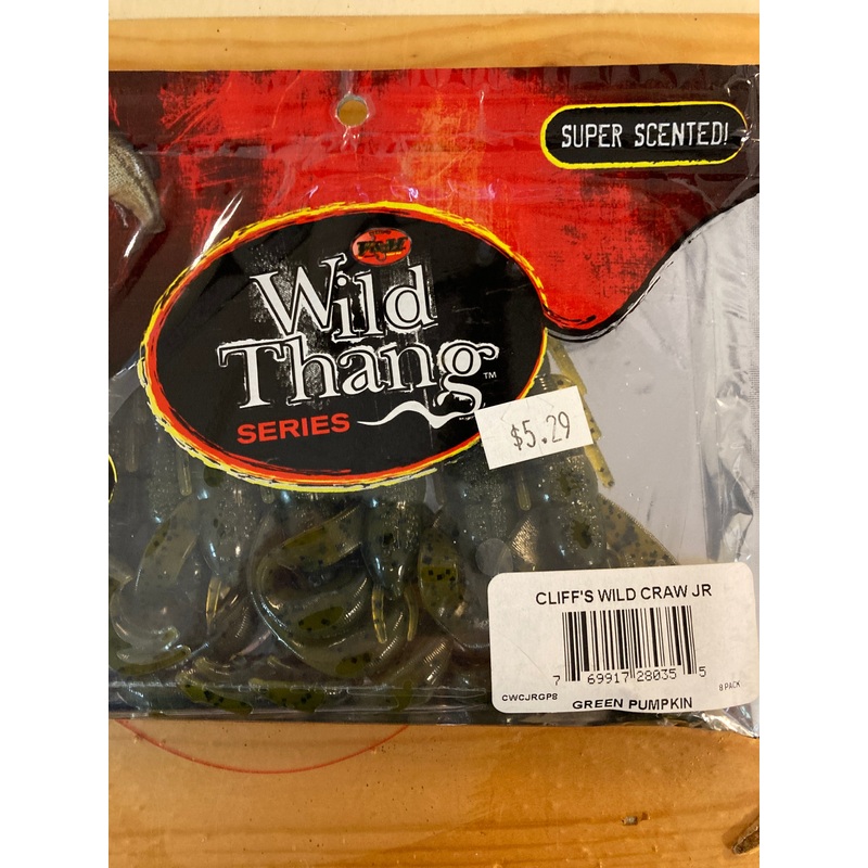 V&M Cliffs Wild Craw Jr. – Green Pumpkin