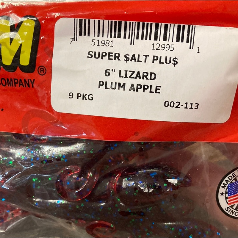 Zoom 6 Lizard – Plum Apple