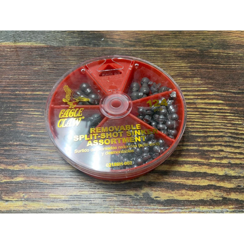Eagle Claw Remove Split Shot Sinker Assortment