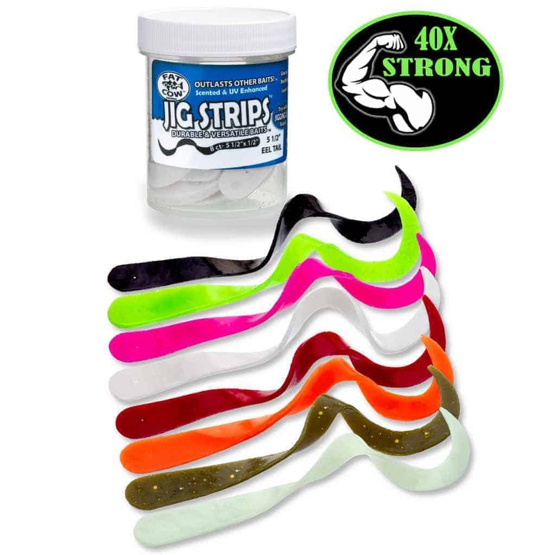 Fat Cow – Eel Tail Jig Strips