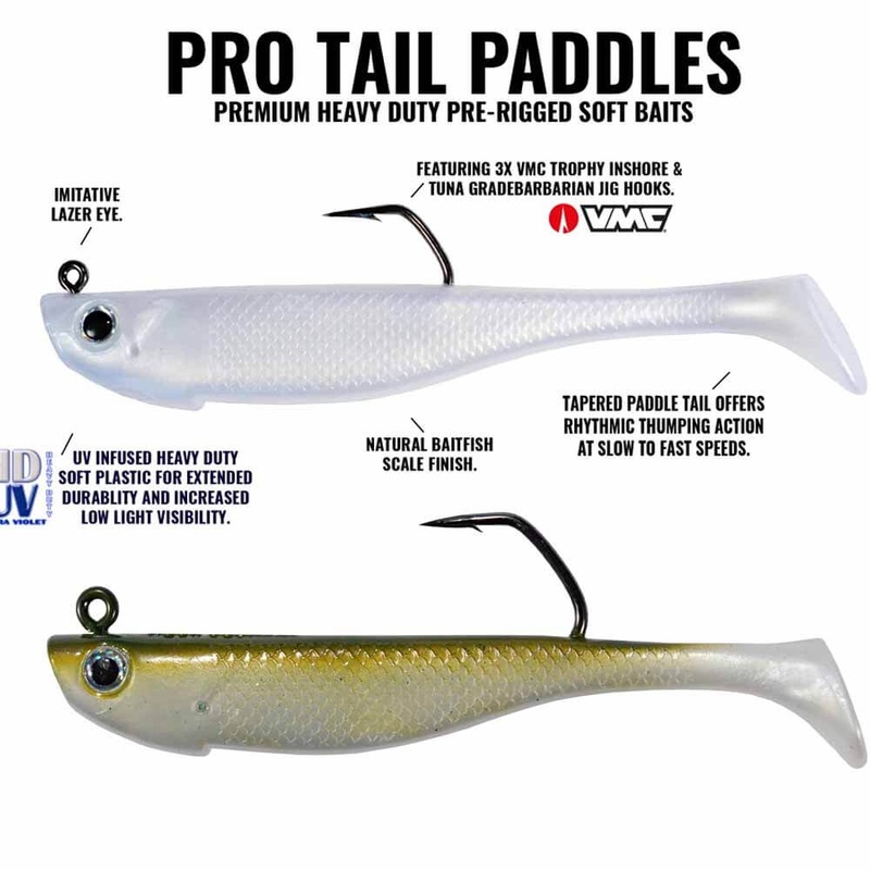 Hogy Protail Paddle 3.5″ 1oz Swim Bait Lure