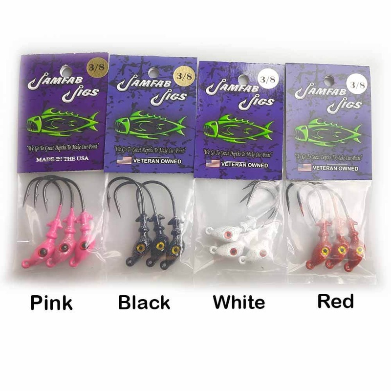 Jamfab Jigs Jammer Jig 3/8OZ 3PK