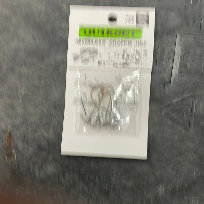 Quikset Weedless Crappie Jigs. 1/16 oz. #2 Bronze Hooks