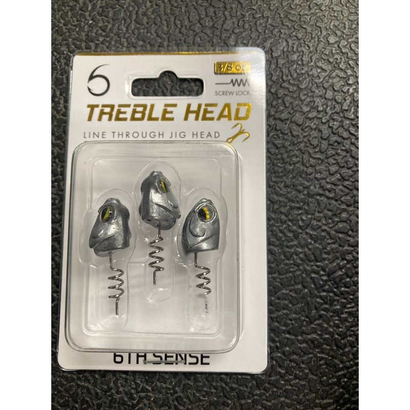 6th Sense Treble Head 3/8 oz. Raw