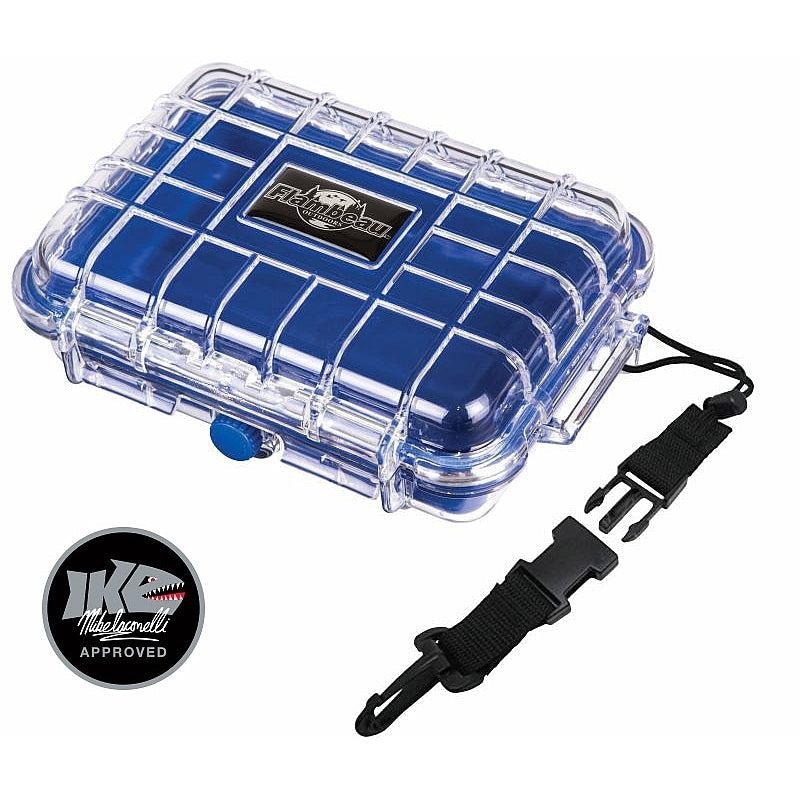 Flambeau 302HD Series-Tuff Box with Zerust-Blue and Clear Lid 6.5″ x 4.7″