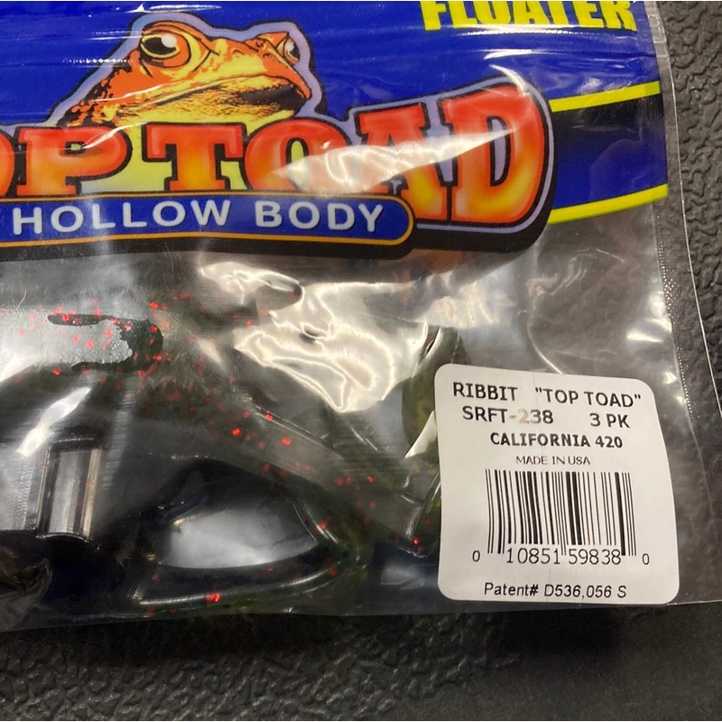 Ribbit Top Toad Floater – California 420