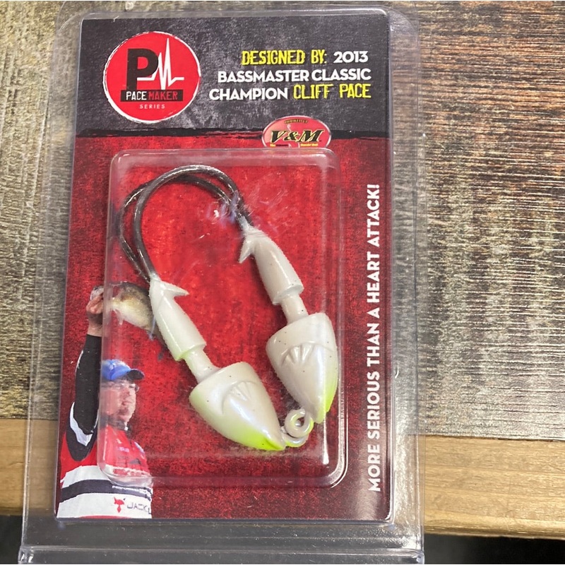 V&M Swim Bait 3/4 oz Threadfin Shad