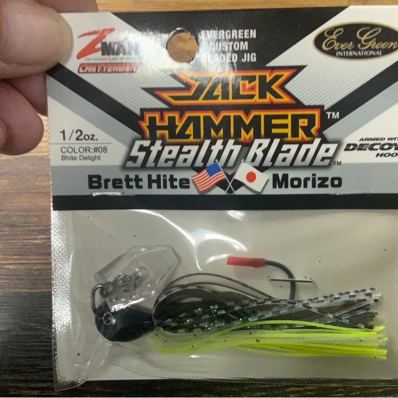 Z Man Jack Hammer Stealth Blade 1/2 oz. BHite Delight