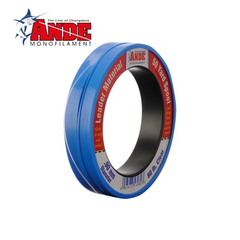 ANDE Premium Monofilament Leader – 50 Yard Spool