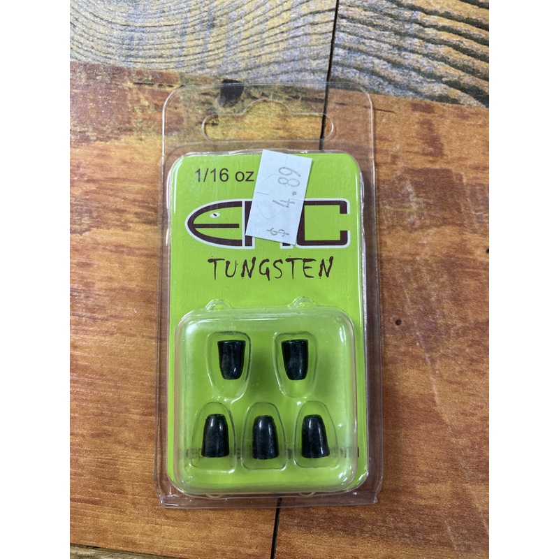 EPIC Tungsten Worm Weight 1/16 oz. Black