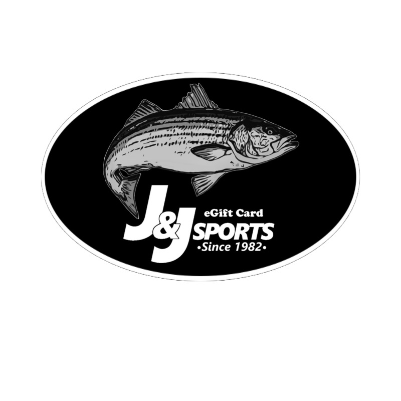 JJSPORTSFISHING.COM Digital eGift Card (Online or In-store purchases)