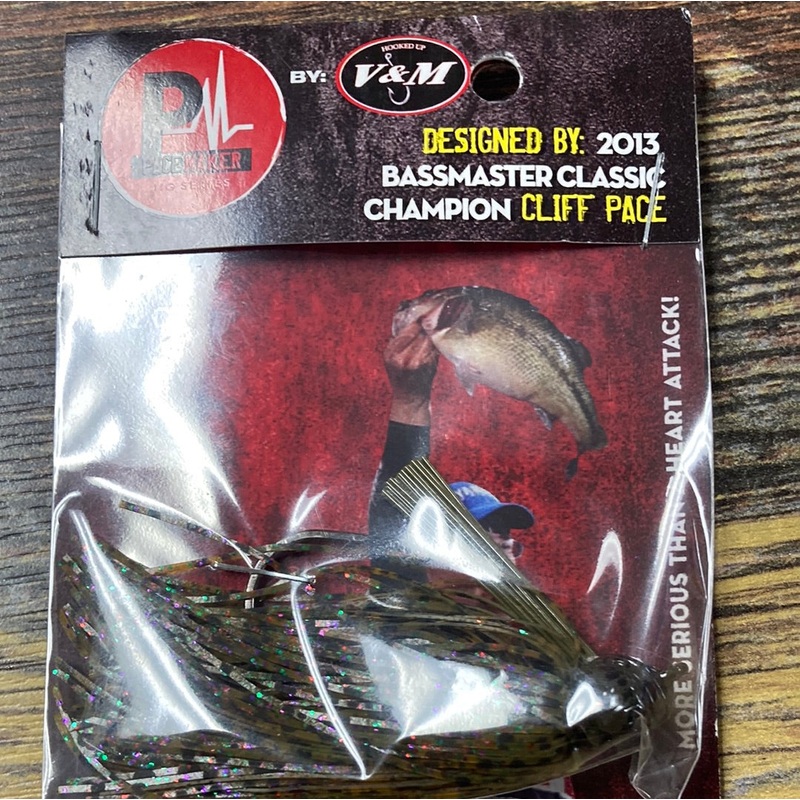 V&M Flatline Football jig 1/2 oz. Gleason Candy