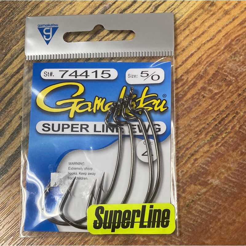 Gamakatsu Super line EWG 5/0