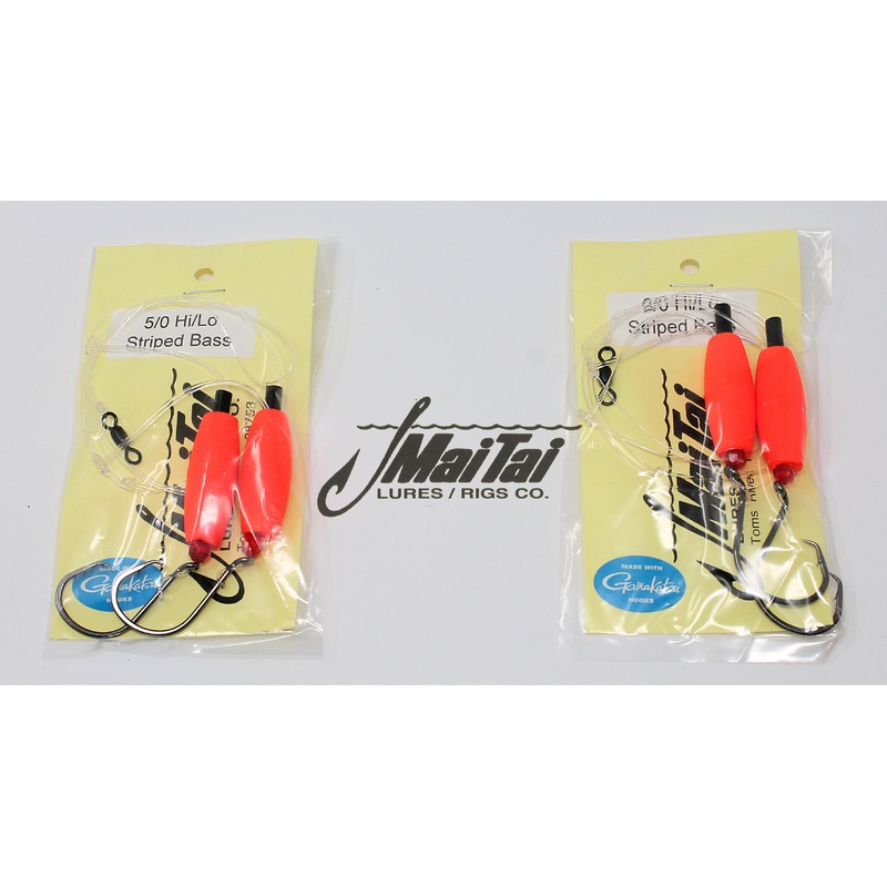 MaiTai Striped Bass Hi/Lo Rig With Floats