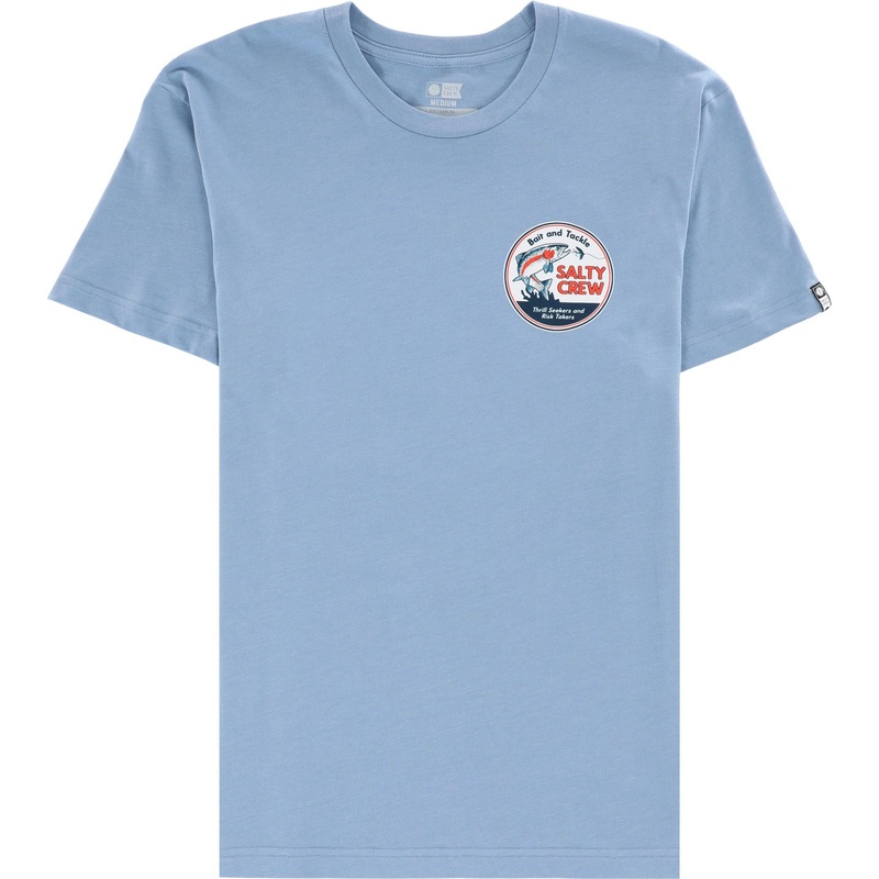 Salty Crew Fly Guy Premium Light Blue Tee