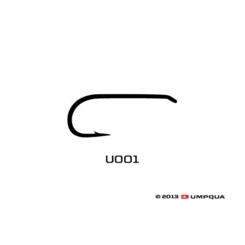 Umpqua U-Series U001 Dry Fly Hooks – 50 Pack