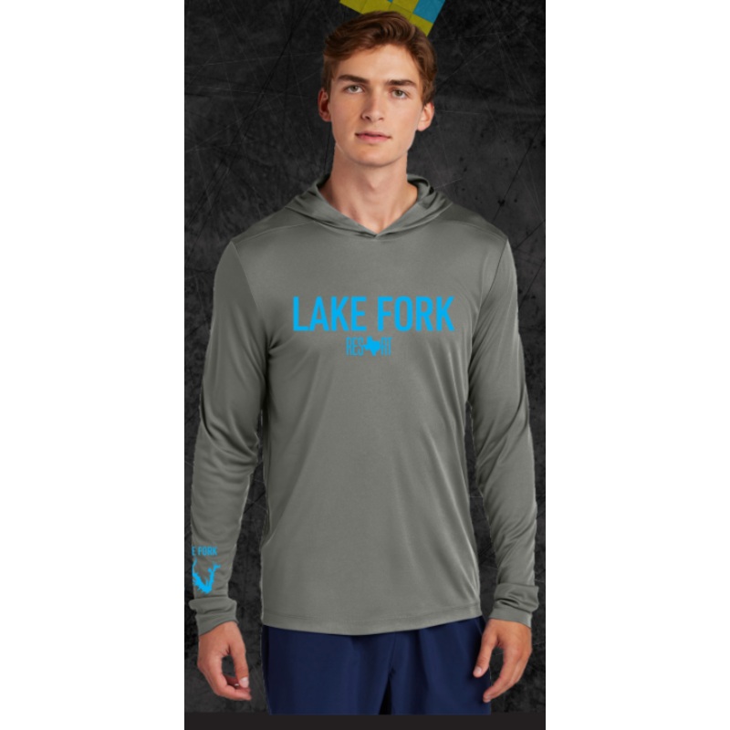 Lake Fork Resort Logo UV Hoodie