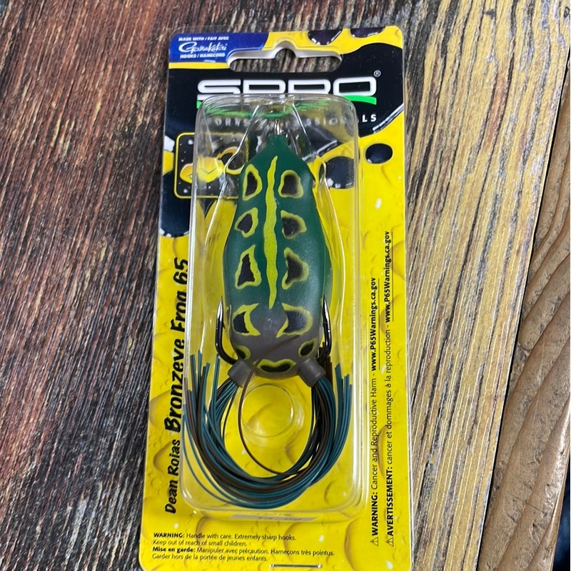 Spro Bronzeye frog 65 Natural Green