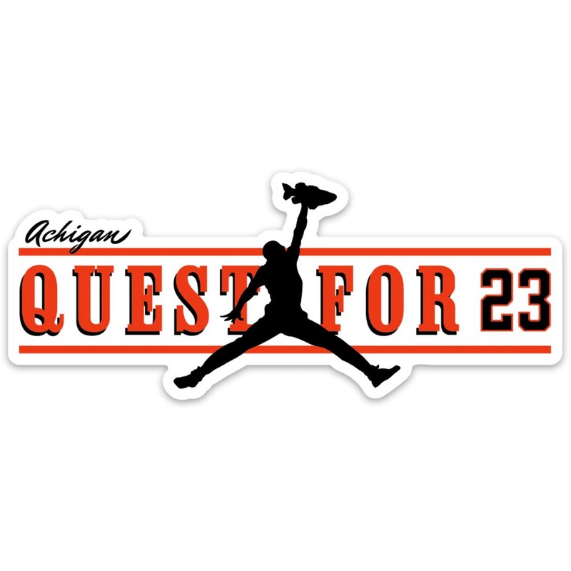 Achigan Quest for 23 Sticker