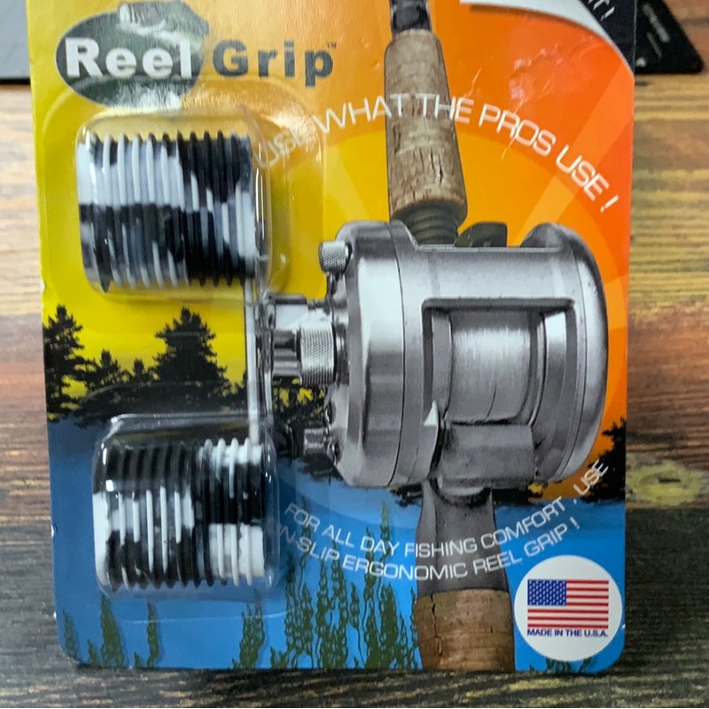 Reel Grip – Black/White Camo