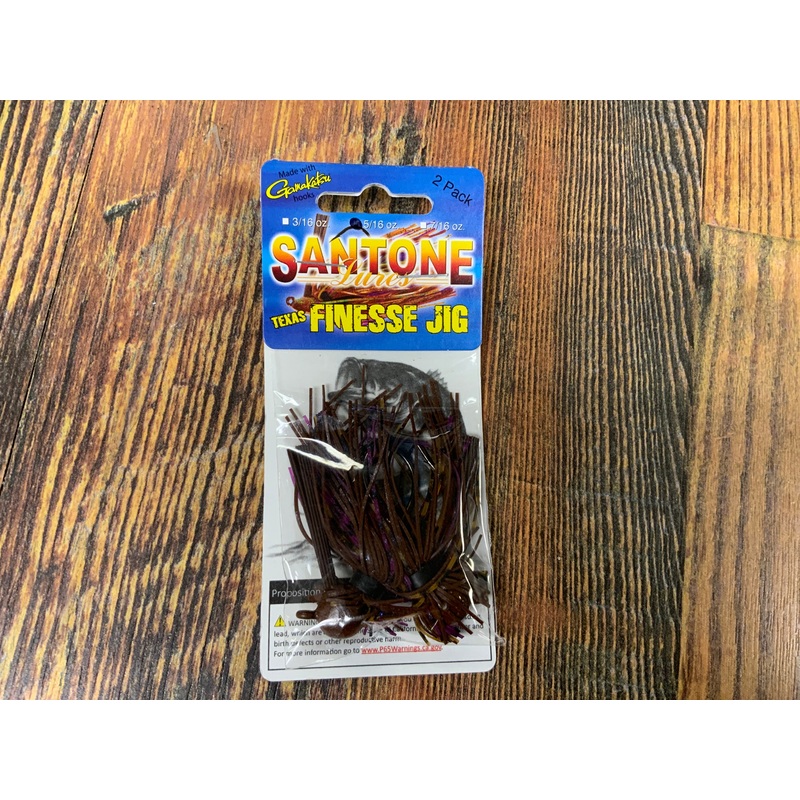 Santone Texas Finesse Jig 5/16 oz.  PB&J