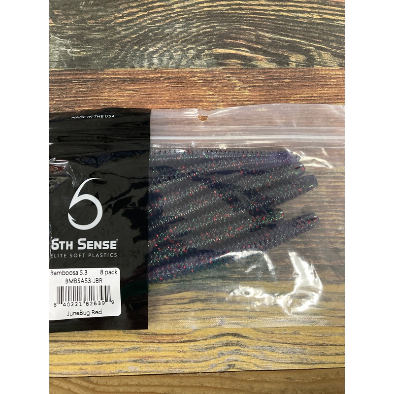 6th Sense Bamboosa 5.3″ Junebug Red