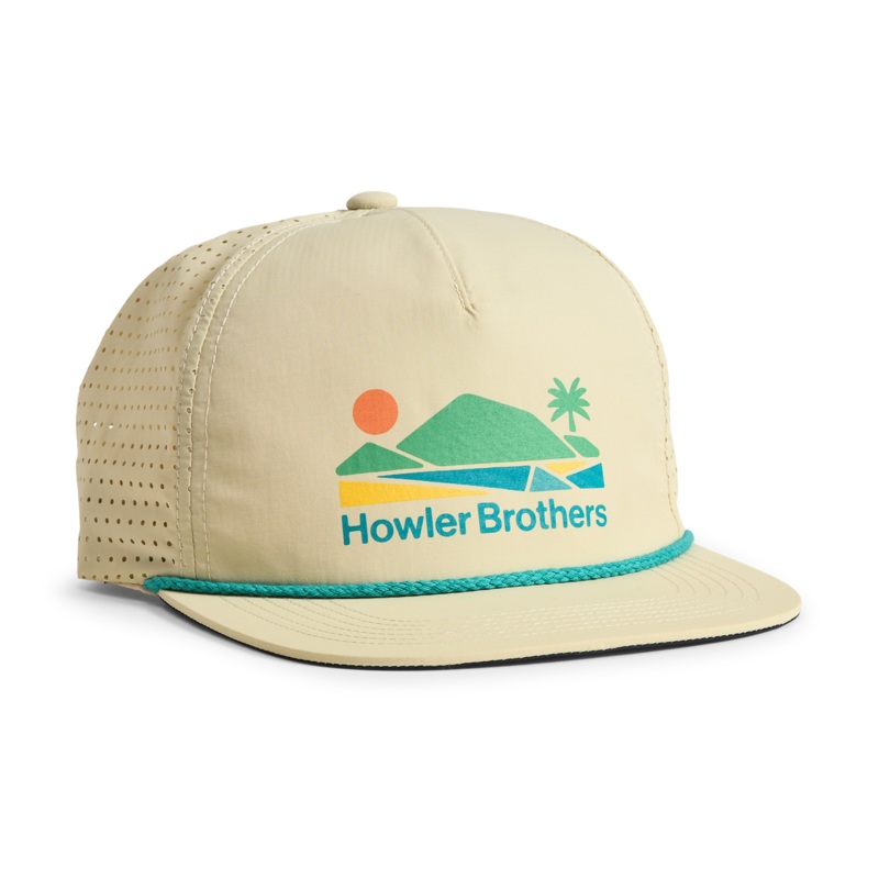 Howler Brothers Aperture Tech Strapback – Baha de Howler : Stone
