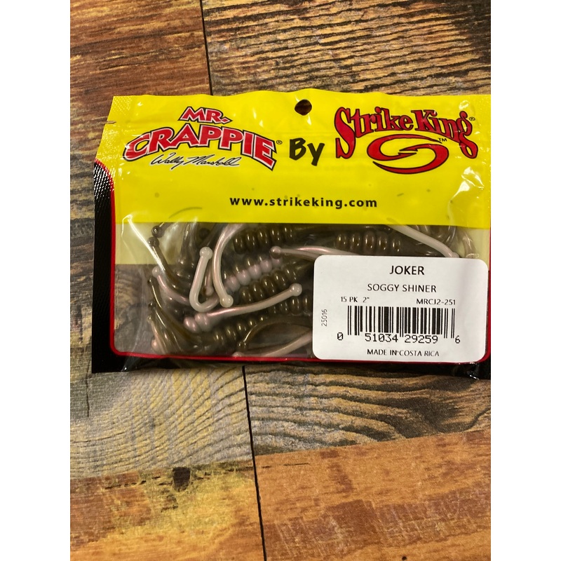 Mr Crappie Joker 2″ Soggy Shiner