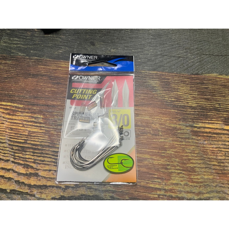 Owner Spinner Bait Trailer Hook 3/0