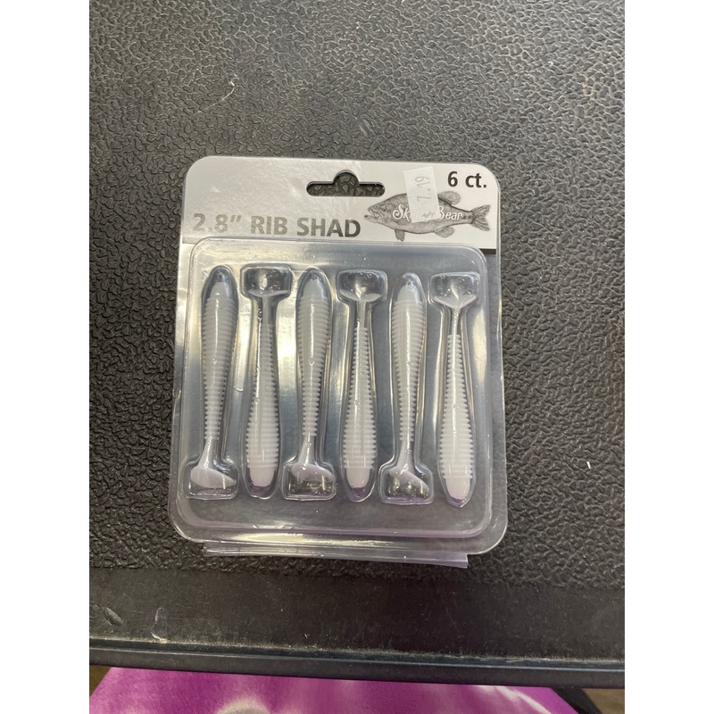 Skinny Bear 2.8″ Rib – Shad Dang