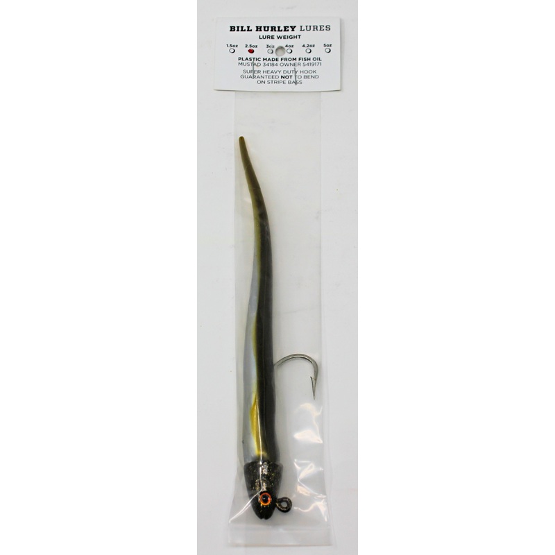 Bill Hurley Cape Cod Sand Eels – 9″ Rat Tail Sand Eel